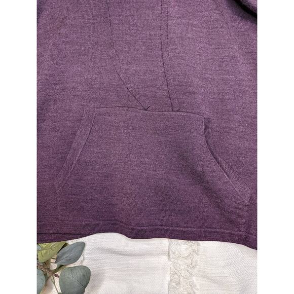 Lululemon All In A Day Hooded Poncho in Black Cherry - Picture 8 of 9